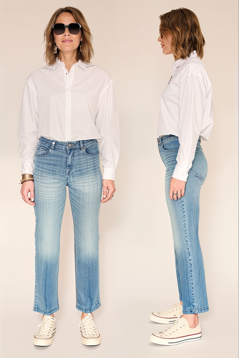 PANTALÓN NEUILLY ALABAMA COLOR AZUL CLARO